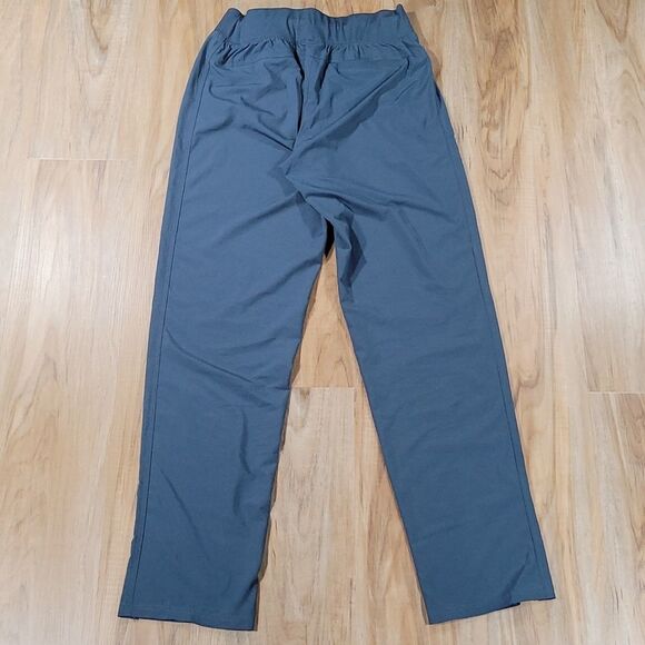 🩵Champion Blue Gray Woven Drawstring Mid Rise Pants Medium - Picture 4 of 12